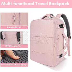 High Quality Polyester Anti Theft Design <b>Lightweight</b> Zipper Closure Easy Carry Travel <b>Backpack</b> for Office Work & Travel - Product Image 5