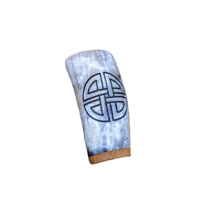 Jarra de Cerveza Vikinga Hecha a Mano, Ecológica, con Tapa, por MULTI CRAFT - Product Image 1