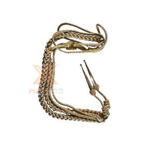 Aiguillette de Estilo Único Hecha a Medida, Aiguillette de Color Sólido, Fabricación Pakistaní - Product Image 4