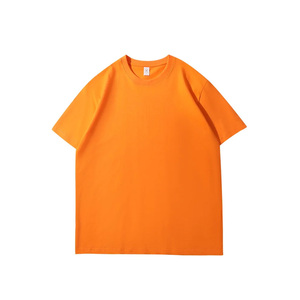 Luxury Boxy Fit <b>T</b>-shirt Thick Fabric Sustainable Apparel Fabric Street Fashion Men's 100% Cotton Round Neck <b>T</b>-Shirt - Product Image 2