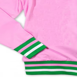 Pull cardigan tricoté à manches longues College University - Product Image 3