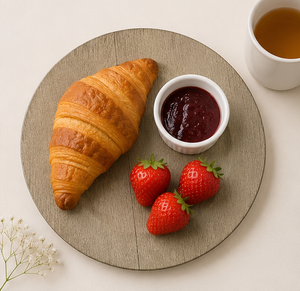 Assiettes de Présentation en Bois Rondes Rustiques Effet Grain de Bois pour Mariages, Événements et Décoration de Table d'Hôtel (Vente en Gros) - Product Image 2