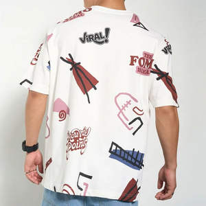 Camisetas Personalizadas con Sublimación Total, 100% Poliéster, para Maratón, Tejido de Punto, Diseño en Blanco con Patrón 3D, Impresión por Serigrafía - Product Image 2