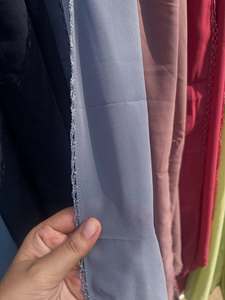 Luxury Woven <b>Scarf</b> Fabric Cotton Polyester Viscose Blend Designer Neckwear Textile Private Label OEM ODM Wholesale Manufacturer - Product Image 3