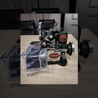 Machine à coudre surjeteuse à 3 fils haute vitesse avec mécanisme de finition de bord précise pour vêtements