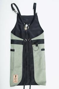 Tablier de barista professionnel en toile avec logo personnalisé, sangle en cuir réglable, uniforme pour employé de café, serveur de comptoir de café, fonctionnel - Product Image 2