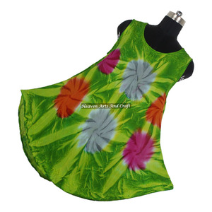 Elegante Vestido Maxi Bohemio de Playa Verano 2026 de Rayón con Teñido Anudado, Ajuste Holgado Regular, Sexy, con Cuello Halter y Cuello Redondo, Estilo Boho Gypsy - Product Image 6