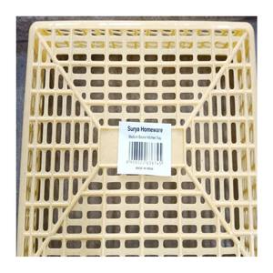 Big <b>Basket</b> Kitchen Tray <b>Large</b> Size Multipurpose Plastic <b>Storage</b> Tray <b>for</b> Fruits Vegetables - Product Image 2