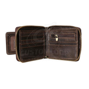 Classic Handmade Leather <b>Wallets</b> Soft Texture Refined Finish <b>Secure</b> Card Compartments Practical Design For Daily Use - Product Image 2