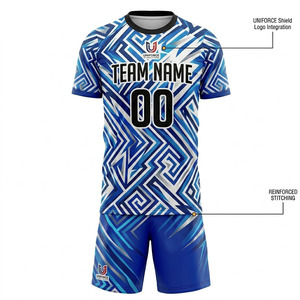 Tenues de football personnalisées OEM de haute qualité fabriquées en usine 2026 – Maillots imprimés à coutures renforcées et respirants - Product Image 3