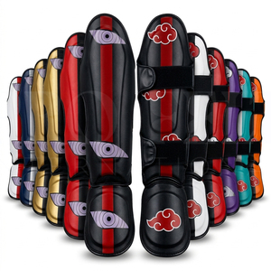 Outdoor Sports Equipment Custom Design Muay Thai Shin Guards Kickboxing Leg Protection Martial Arts Training Protective Pads - Product Image 1