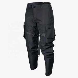 Pantalones Cargo Técnicos Impermeables Personalizados para Hombre, Pantalones Deportivos Cyberpunk con Múltiples Bolsillos y Correas Funcionales - Product Image 2