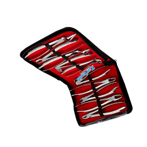 Fabricant et exportateur de forceps dentaires en acier inoxydable de haute qualité, ensemble de 10 pièces - Product Image 3