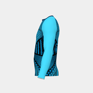 Vêtement de protection anti-UV unisexe à manches longues en polyester/spandex écologique 300g, vente en gros OEM |   Vêtements de sport de haute qualité - Product Image 3