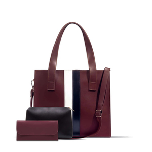 Bolsos de Mano de Cuero Genuino de Gran Capacidad para Mujer, de Primera Calidad, con Tres Correas, Cierre de Cremallera, Bolsa Práctica y Duradera - Product Image 1