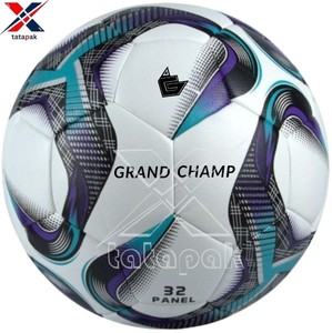 Ballon de football de haute qualité, professionnel, en PU PVC, logo personnalisé, léger, durable, écologique, taille 5 pour entraînement adulte, intérieur/extérieur - Product Image 1