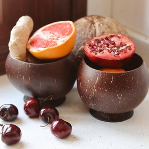 Taza de coco Natural con/sin fondo, superventas - Product Image 2