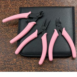 ชุดเครื่องมือทำเครื่องประดับถาวรสีทองและสีขาว พร้อมคีมตัดลวดความแม่นยำสูง คีมหนีบสายไฟ และกระเป๋าเดินทางสีดำ - Product Image 4