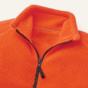 เสื้อแจ็คเก็ตขนแกะเชอร์ปาสำหรับผู้ชายขนาดใหญ่โอเวอร์ไซส์มีซิป2024โลโก้ออกแบบได้ตามต้องการสำหรับฤดูหนาว - Product Image 4