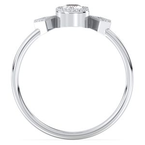 Anillos de Boda de Plata de Ley 925 con Moissanita Certificada por GRA de REYES Wholesale, Novedad, Regalos de Aniversario, Joyería Fina - Product Image 6