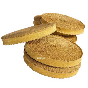 Dentelle artisanale pour vêtements liturgiques, passementerie dorée, garnitures, fil de bulion, tresse pour vêtements liturgiques, largeur personnalisée - Product Image 1