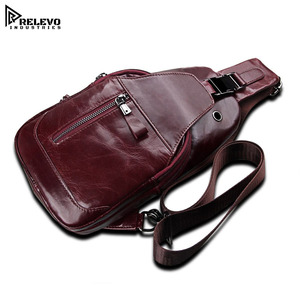 Sac à dos pour ordinateur portable en cuir véritable durable, imperméable, 50-70L, 15,6 pouces, avec sangle détachable, pour hommes, idéal pour les affaires, l'université, les voyages - Product Image 2