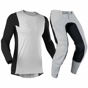 Vente en gros de maillots de motocross personnalisés de haute qualité, sublimation, 100% coton, respirant, manches longues, pour adultes - Product Image 1