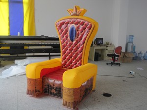 Silla inflable King Chair para fotografía o eventos recreativos - Product Image 3