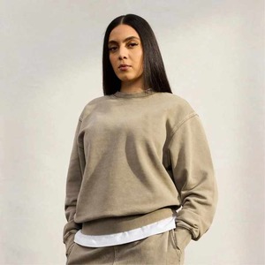 Sudadera Unisex de Forro Polar Grueso con Cuello Redondo, Venta al por Mayor, Bordado Personalizado de Alta Calidad, Impresión, Sudaderas Extra Grandes para Hombre, 100% - Product Image 2