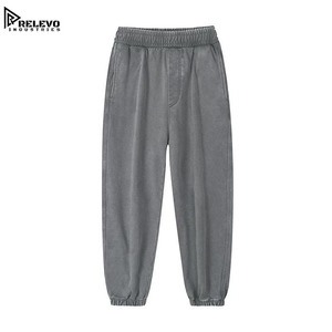 Pantalones Deportivos Casuales de Otoño/Invierno para Hombre, 100% Algodón Puro, Sin Cordón, Logotipo Personalizado, Mejor Precio - Product Image 5