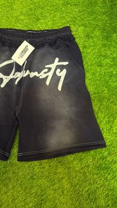 Shorts d'été pour hommes, style streetwear, imprimés DTG, coupe ample, en coton molletonné, grandes tailles, les plus vendus - Product Image 4