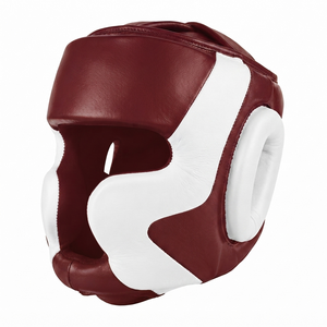 Protector de Cabeza Five B BOXING con Casco Deportivo Protector Facial Transparente para Adultos Unisex, Material de Cuero, Cierre de Velcro - Product Image 6