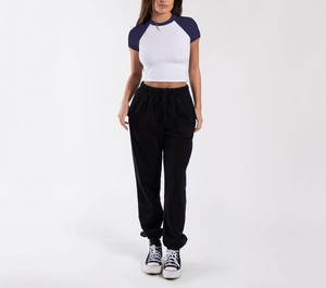 Summer Hot Girl Sport Slim Fit Raglan American Style Crop Top Short Sleeve T <b>Shirt</b> for Women Custom Casual T-<b>Shirt</b> Regular Fit - Product Image 6