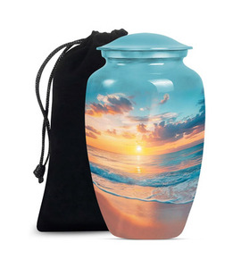 Urnas Decorativas Modernas Hechas a Mano de la Mejor Calidad para Cenizas de Adultos, Uso Funerario y de Entierro para Hombres y Mujeres - Product Image 5