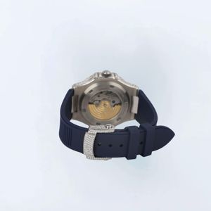 Sophisticated Oval Dial Luxury <b>Watch</b> with Moissanite Decoration Diamond Accents Quartz Analog Mechanism and Elegant Roman - Product Image 6