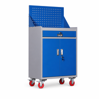 Coffre à outils d'atelier en métal OEM, grande capacité, armoire de rangement multi-tiroirs avec roulettes pour usage industriel