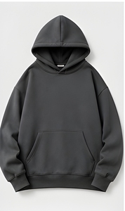 Sudadera con Capucha Ultra Comfort de 280 GSM en Polialgodón – Corte Regular, Tacto Suave, Estilo Urbano Moderno - Product Image 3