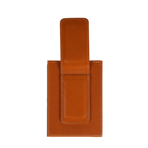 คลิปหนีบเงินหนังแท้ ป้องกัน RFID กระเป๋าสตางค์แบบพับบาง หนังวัวแท้ ใส่บัตรได้ สำหรับผู้ชาย ใช้ในธุรกิจและการเดินทาง - Product Image 2