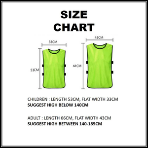 Custom Mesh <b>Training</b> <b>Bib</b> for Gym Football or School Use Lightweight Single Sports Vest Pinnie for Soccer Uniform - Product Image 2