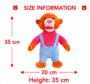 Gentleman Soft <b>Toy</b> Cute Gentleman Plush Doll Velboa Stuffed Character <b>Toy</b> Gift Custom OEM Wholesale - Product Image 1
