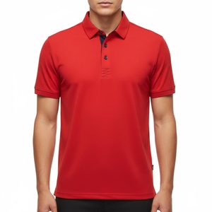 เสื้อโปโลชาย ผ้าฝ้ายคุณภาพสูง สวมใส่สบายทุกวัน สไตล์ลำลอง ใส่สบายตลอดวัน ทันสมัย เหมาะสำหรับใส่ทำงาน - Product Image 2