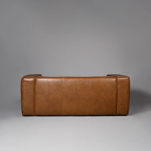Sofá Chesterfield de Cuero de Última Moda, de 2 Plazas, Diseño Acolchado con Estilo Industrial para Sala de Estar de Apartamento - Product Image 4