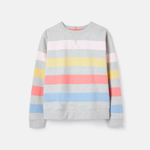 Sudadera de Invierno para Mujer de Primera Calidad, Color Sólido, Manga Larga, Informal, 100% Algodón, Felpa, con Logotipo Frontal - Product Image 1