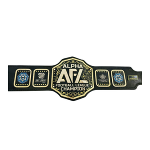 Cinturón de Campeón de la Liga de Fútbol Alpha, Diseño Premium Personalizable, Trofeo Deportivo - Product Image 1