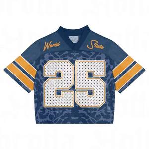 Camiseta Deportiva de Diseño Personalizado, Malla de Poliéster, Impresión por Sublimación, para Fútbol, Baloncesto, Fútbol Americano - Product Image 6