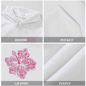 Sudadera con Capucha Estampada para Mujer, Hecha en Pakistán, Moda Casual, Cómoda, Sudadera con Capucha Estampada al por Mayor - Product Image 5