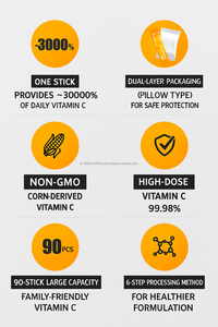 ผงวิตามินซีแบบแท่ง90แพ็คภูมิคุ้มกันบูสเตอร์ผลิตในเกาหลี - Product Image 3