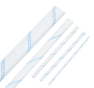 Gaine isolante en fibre de verre enduite de PVC, résistance à 130°C, haute tension - Product Image 2