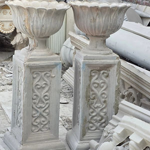 แจกันดอกไม้ตั้งพื้นสำหรับตกแต่งโต๊ะงานแต่งงาน รูปทรงแตรขนาดใหญ่ ทำด้วยมือ สีทอง ปรับแต่งสีได้ ทนทานต่อสนิม - Product Image 6