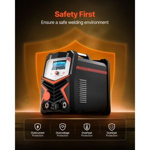Saldatrice TIG 200A 6 in 1 con Display LED per Alluminio 110V AC/DC, Macchina TIG & Pulse TIG, Spot TIG & MMA (Stick) - Usata - Product Image 5